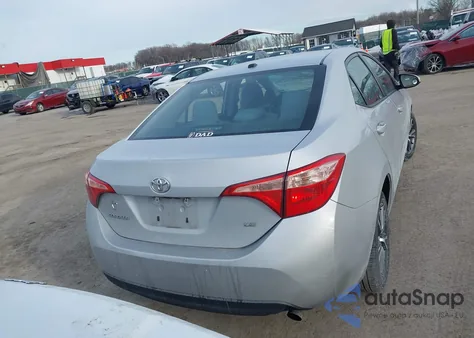 2017 Toyota Corolla Le из США, поврежденный, VIN 2T1BURHE4HC837515